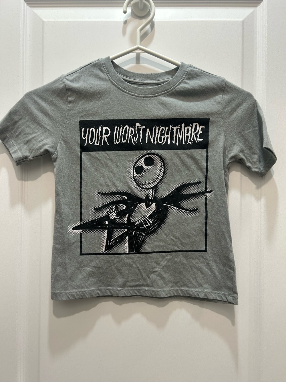 Kids Nightmare Before Christmas Graphic Tee βYour Worst Nightmareβ